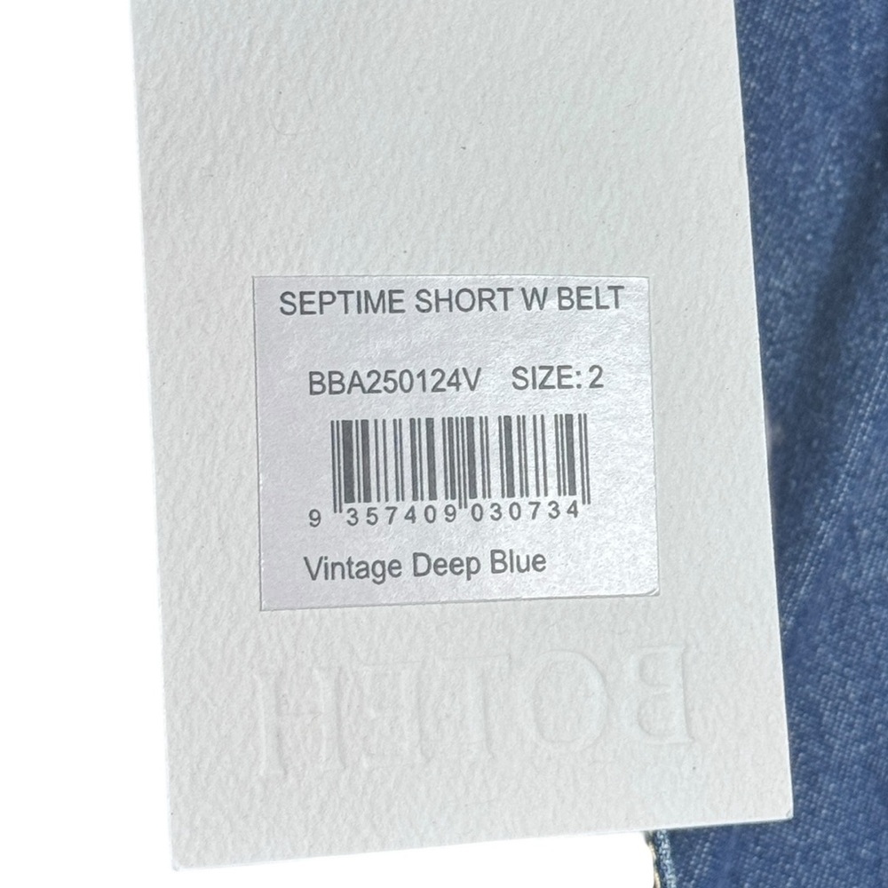 Boteh NWT Septime Shorts with belt - Picture 5 of 7
